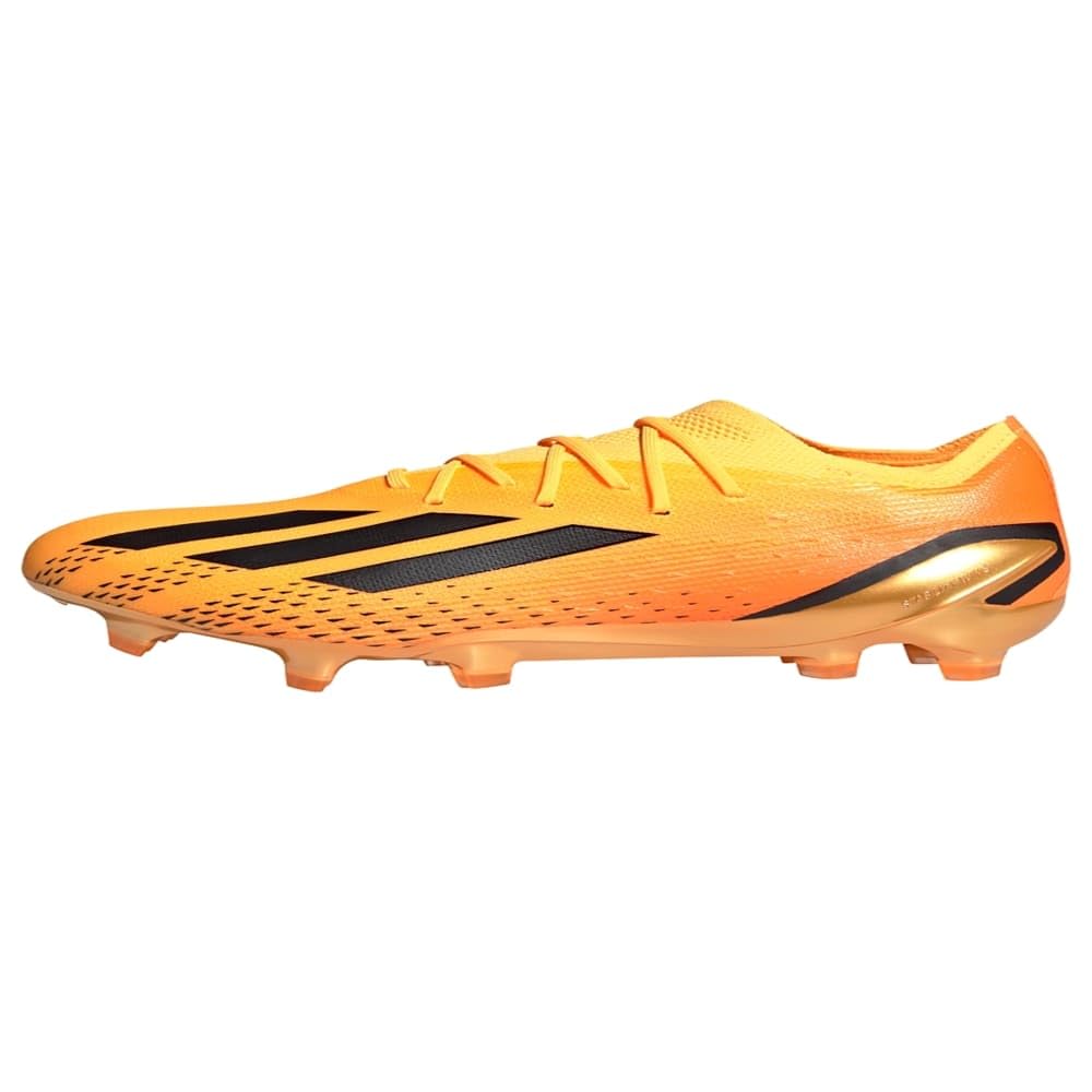 Adidas X Speedportal.1 FG Soccer Cleats - Solar Gold, Core Black & Team Solar Orange - Men's Size 41 1/3 EU | Firm Ground Football Boots for Professional Matches & Training