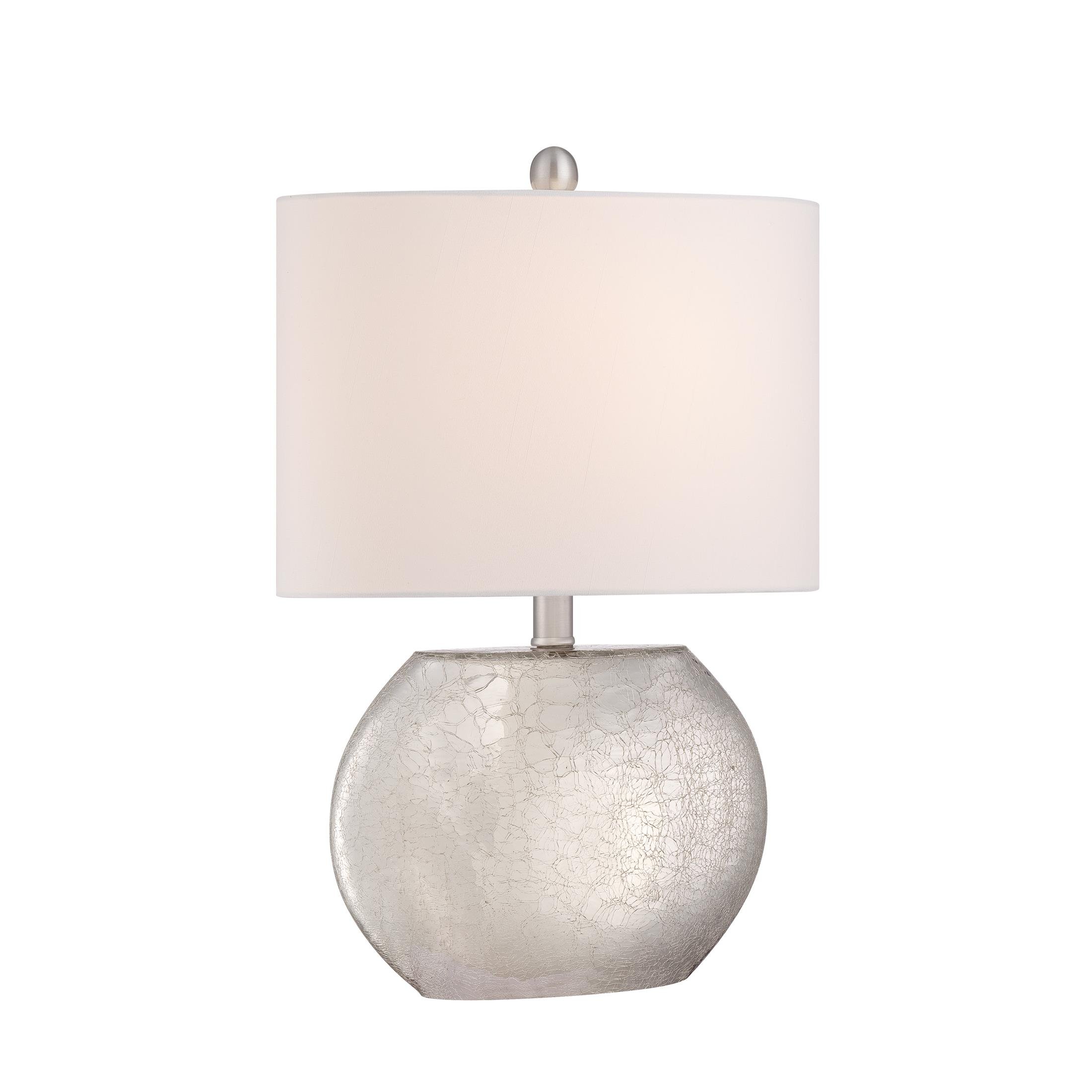 Quoizel Portable Table Lamp - Modern & Stylish LED Desk Light for Home Office, Bedroom, Living Room - Perfect for Reading, Working & Decor