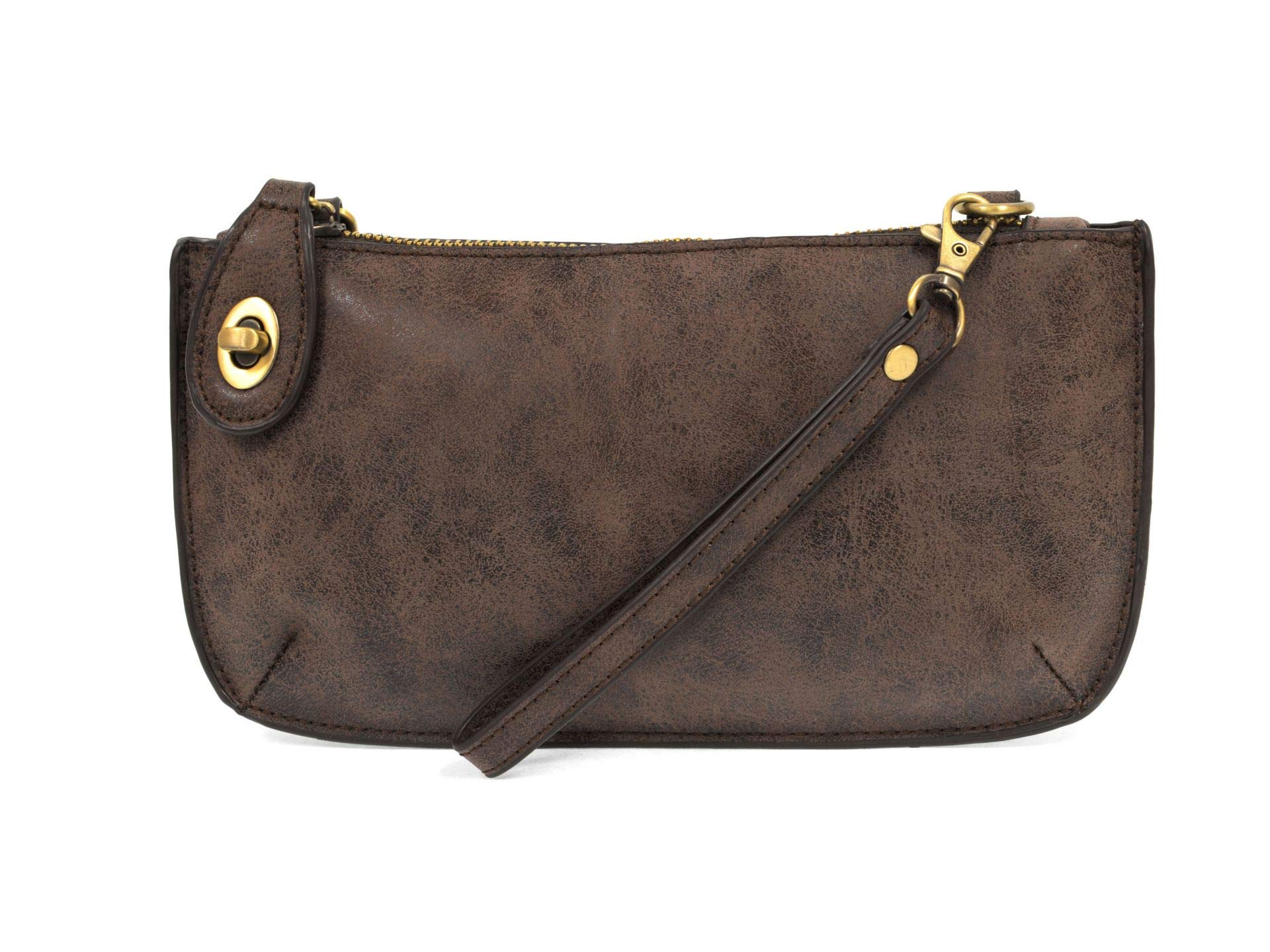 Joy Susan Crossbody Wristlet Clutch Purse - Luxury Vegan Leather Handbag for Women, Small Shoulder Bag with Adjustable Strap, Perfect for Parties, Weddings & Evening Events