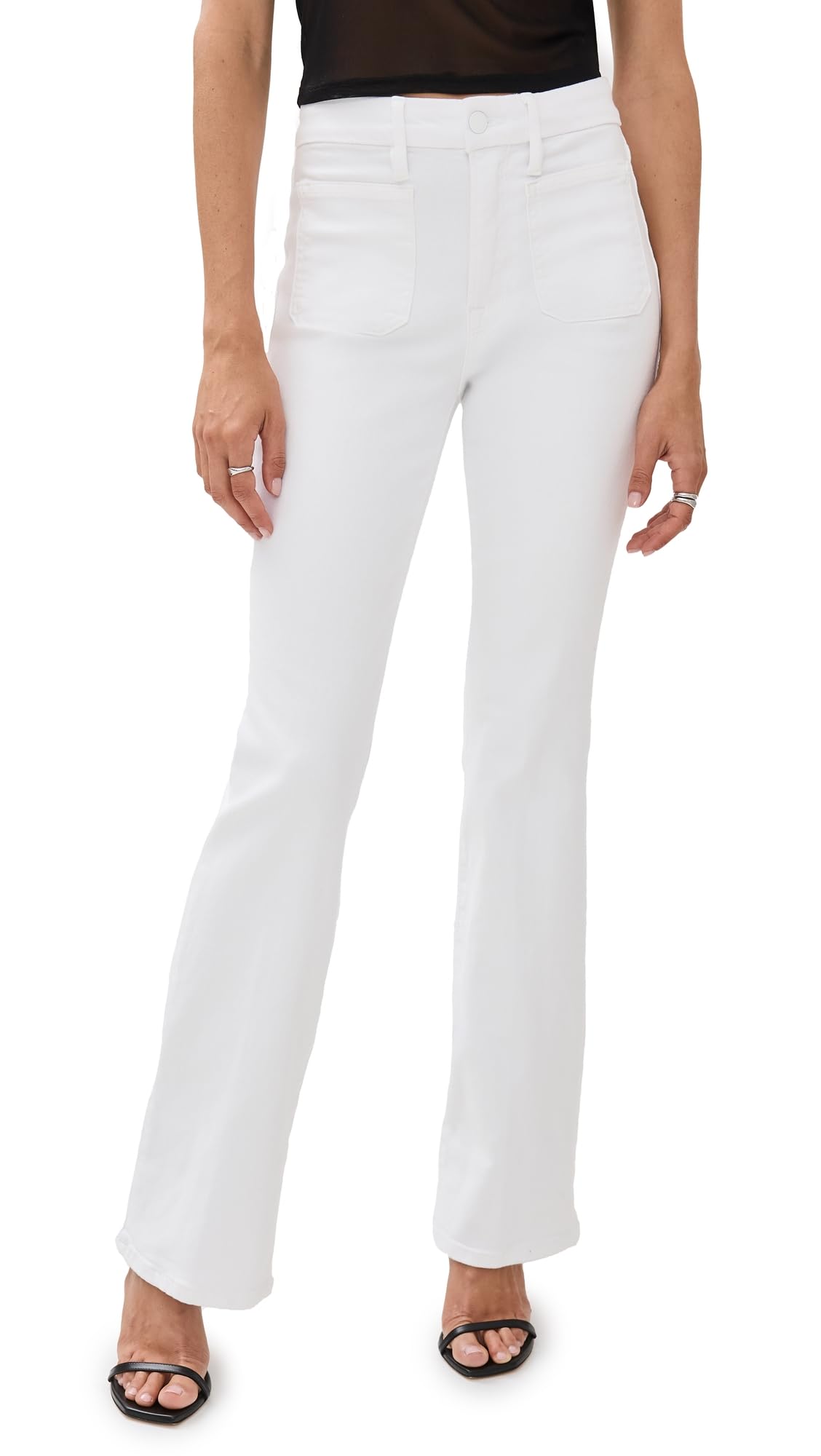 Good American Women's Classic Bootcut Jeans - High Waist Stretch Denim for Comfort & Style | Perfect for Casual Wear, Night Out & Everyday Fashion