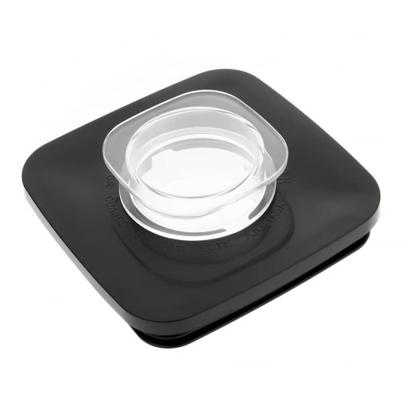 TQEONKL Replacement Blender Lid and Center Cap - Compatible with Oster Blenders | Durable Square Blender Cover for Smoothies, Shakes & Food Prep