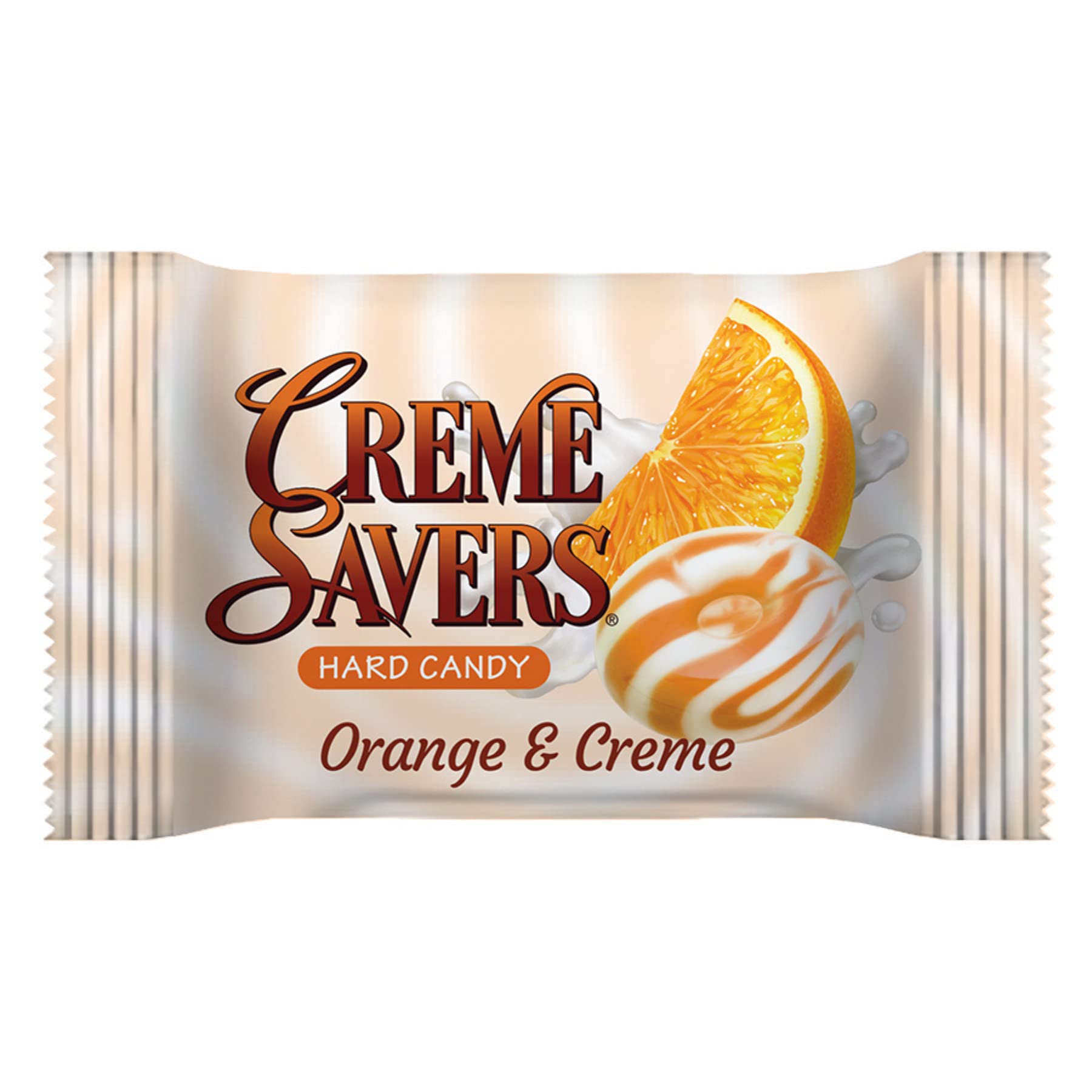 Creme Savers Orange and Creme Hard Candy - 3oz Bag | Classic Orange Cream Flavor | Nostalgic Iconic Candy | Perfect for Office Snacks, Party Favors & Sweet Treats