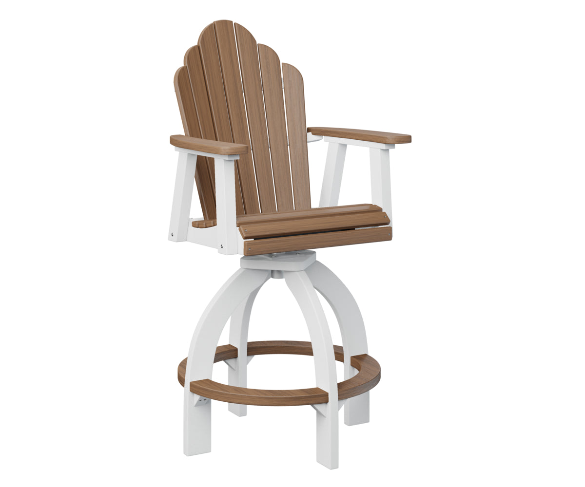 Berlin Gardens Cozi Back Swivel 30 XT Chair - Heavy Duty Outdoor Patio Furniture with Weather-Resistant Steel Frame - Perfect for Backyard, Deck, Garden & Poolside Relaxation