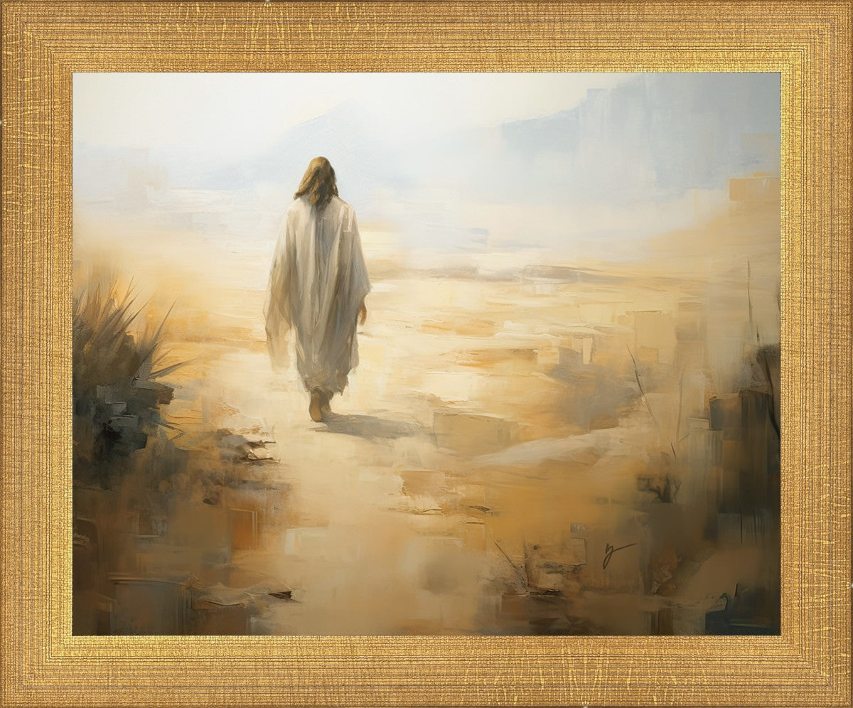 Embracing The Whispers of Solitude - Inspirational Wall Art for Home & Office Decor | Perfect for Meditation Rooms, Living Spaces & Gift Giving