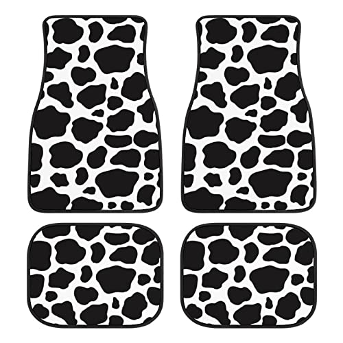 8 Black And White Cow Texture