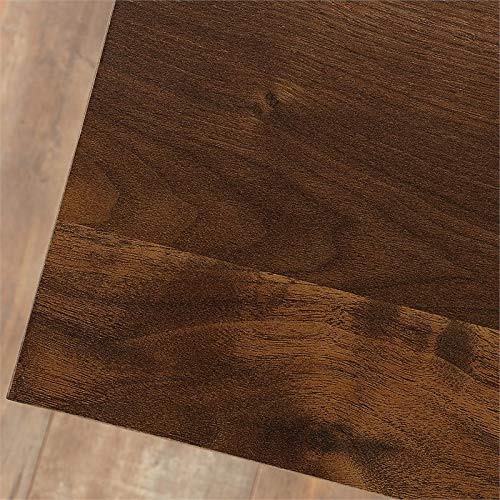 Home Square 4-Piece Bedroom Furniture Set - 2 Dressers & 2 Nightstands in Grand Walnut Finish | Complete Bedroom Decor for Master Suite, Guest Room or Apartment