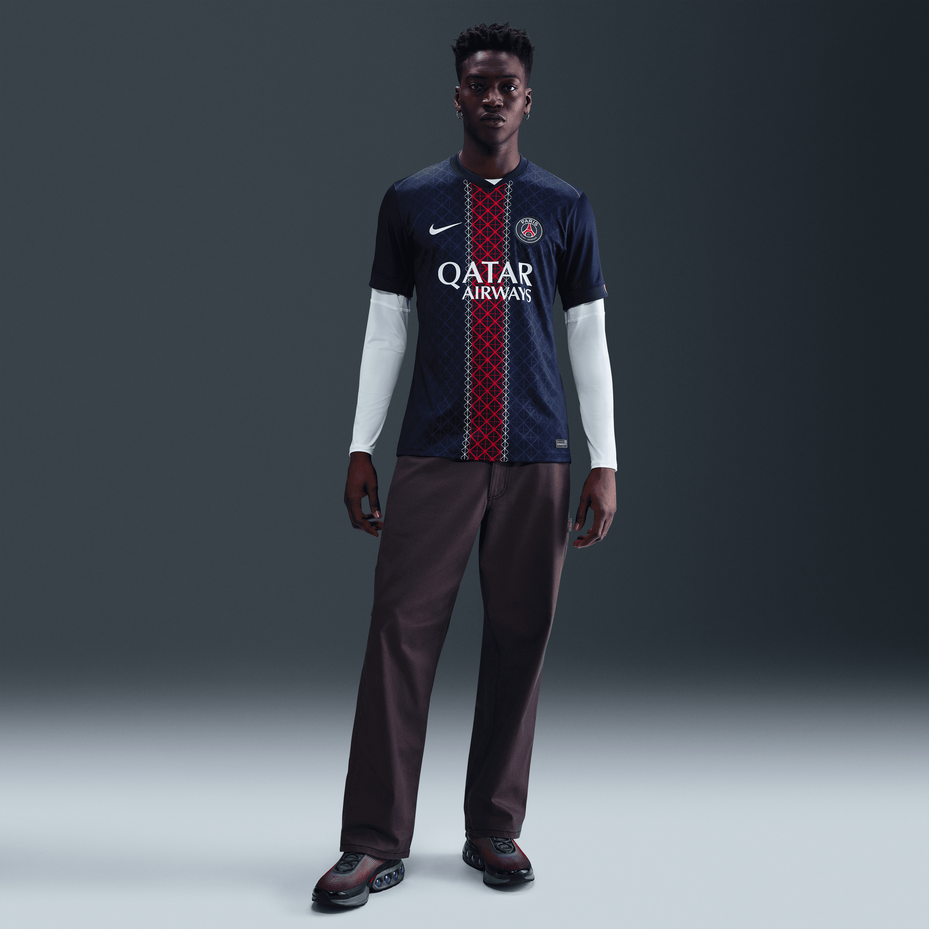 Paris Saint Germain PSG 2025-2026 Adult Home Jersey - Official Stadium Football Shirt for Men - Perfect for Match Days, Training & Fan Support