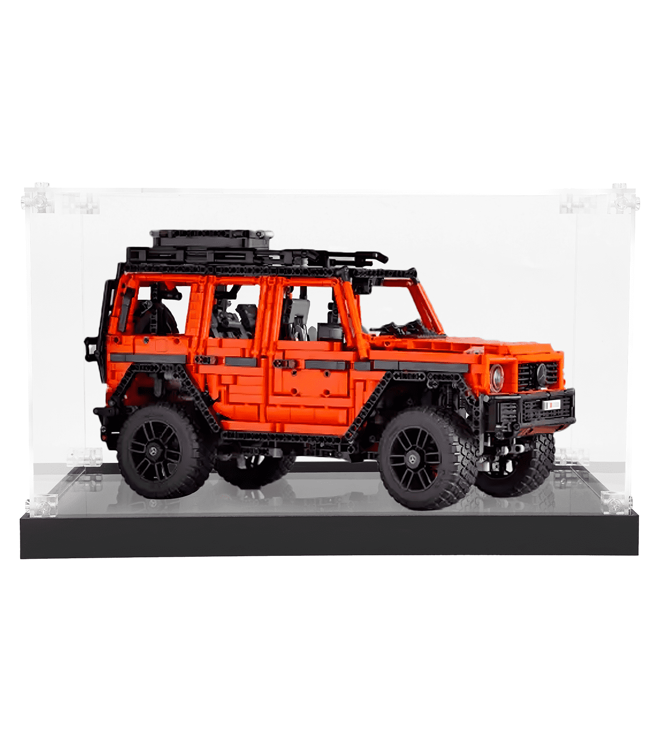 LEGO Mercedes Benz G 500 Professional 42177 Display Case - Protective Showcase for Collectible LEGO Car Models | Perfect for Home Decor, Office Display & Gift Giving