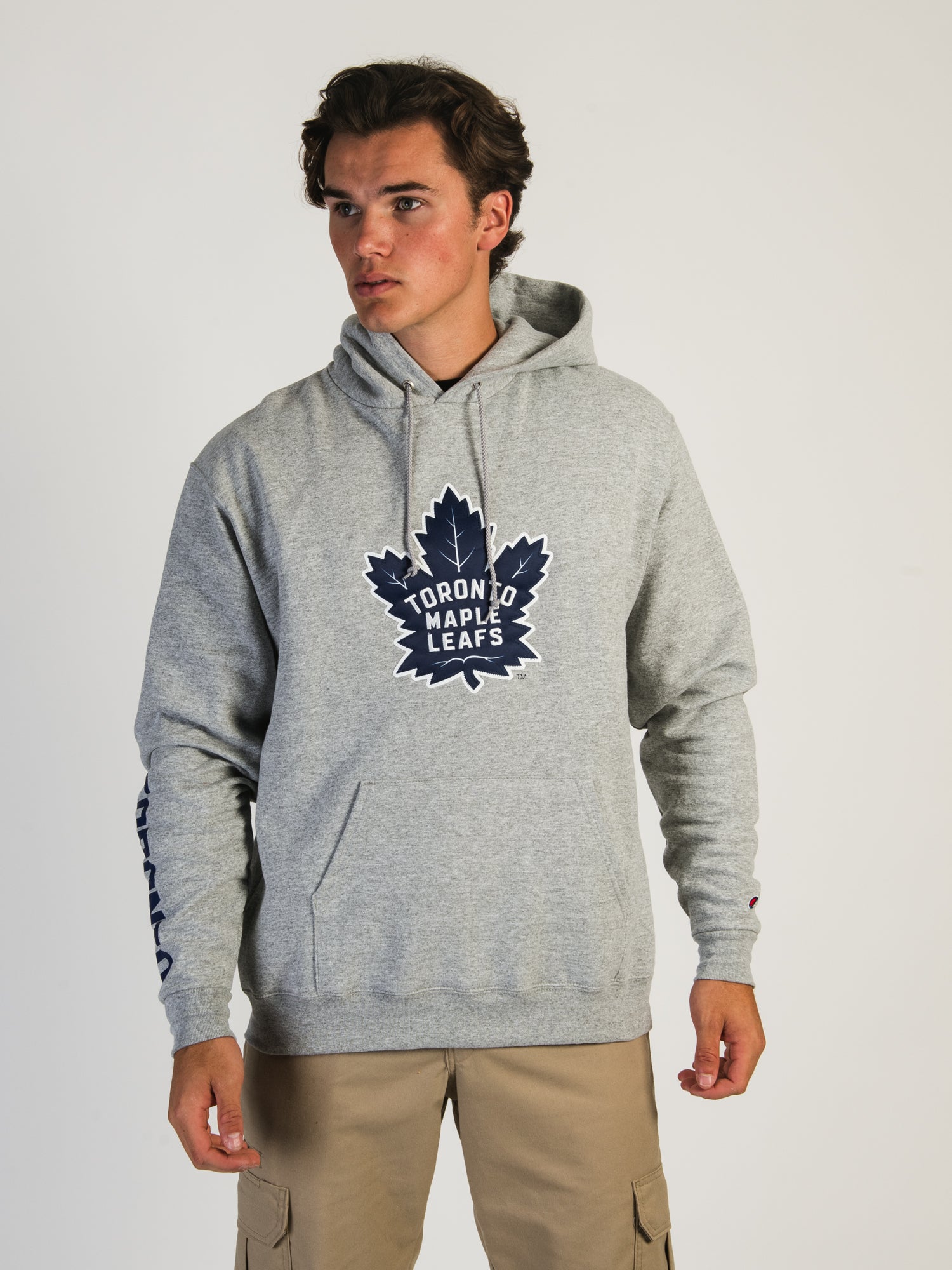 Champion NHL Toronto Maple Leafs Center Ice Pullover Hoodie - Men's & Women's Hockey Sweatshirt for Game Day & Casual Wear - Clearance Sale