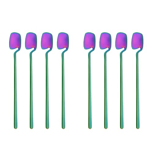 8Pcs Longspoon-Rainbow