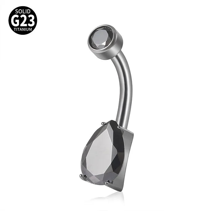 14G Hypoallergenic Belly Button Rings - Surgical Steel Navel Piercing Jewelry for Women | DL049 | Perfect for Everyday Wear, Parties & Beach Outfits