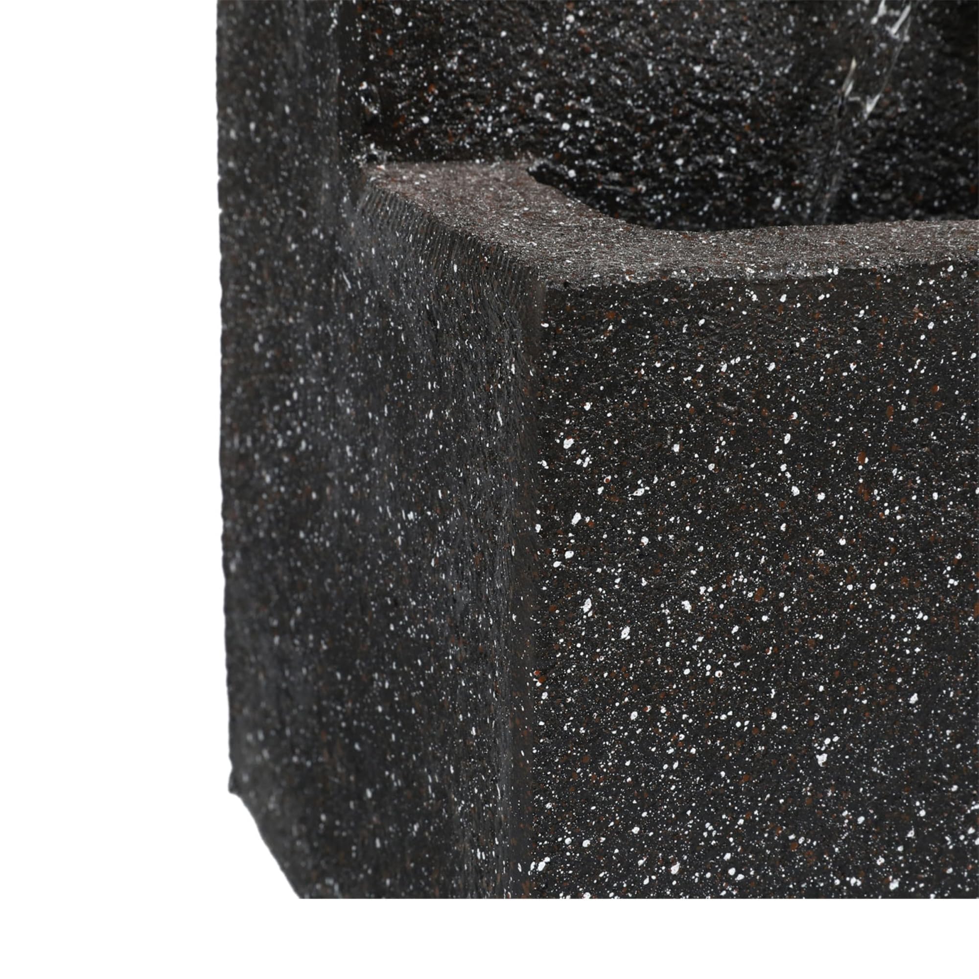 Jeco FCL184 Modern 3-Tier Water Fountain Bowl - 12.6
