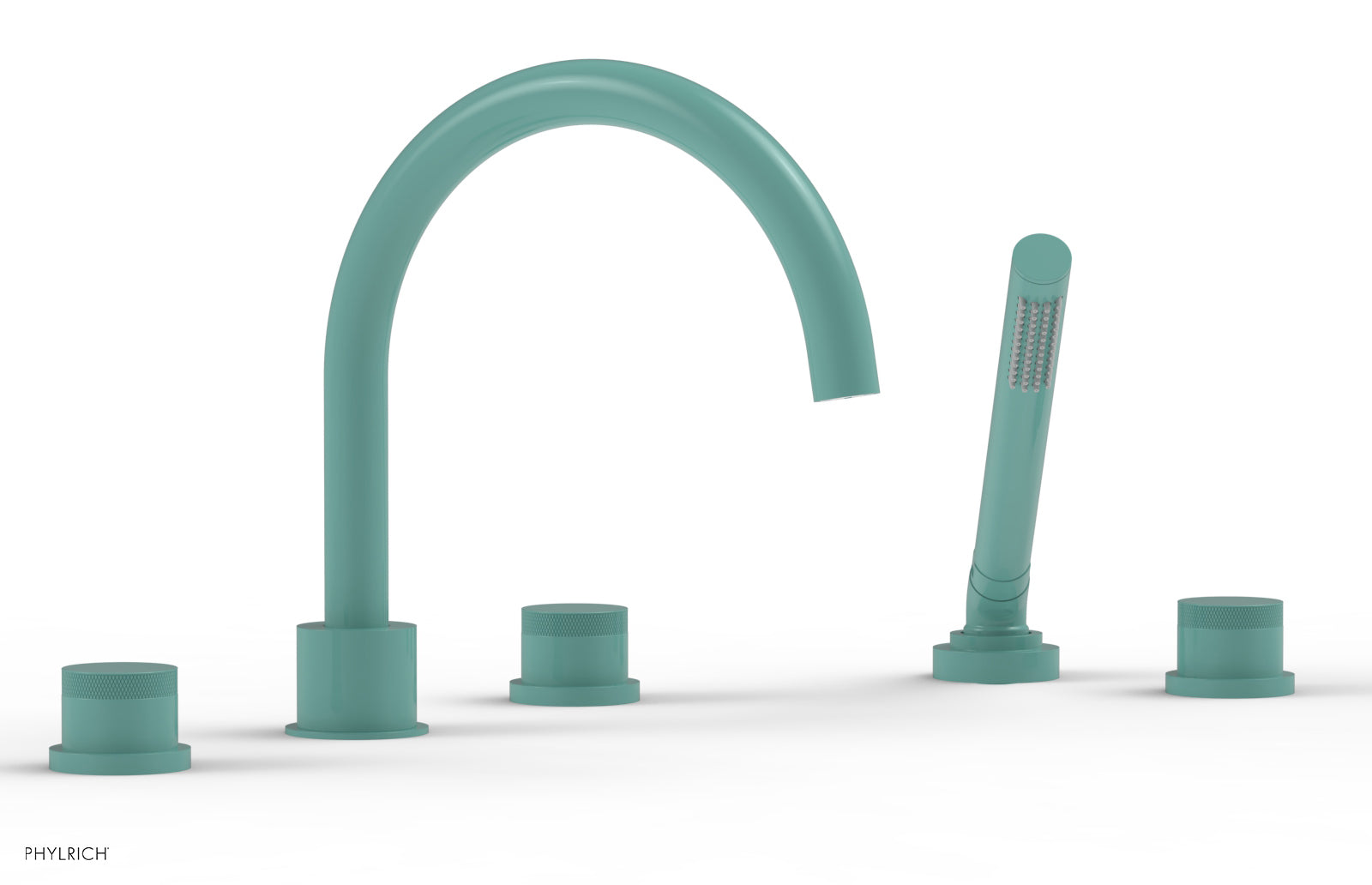 Premium BASIC II Deck Tub Set with Hand Shower - 48