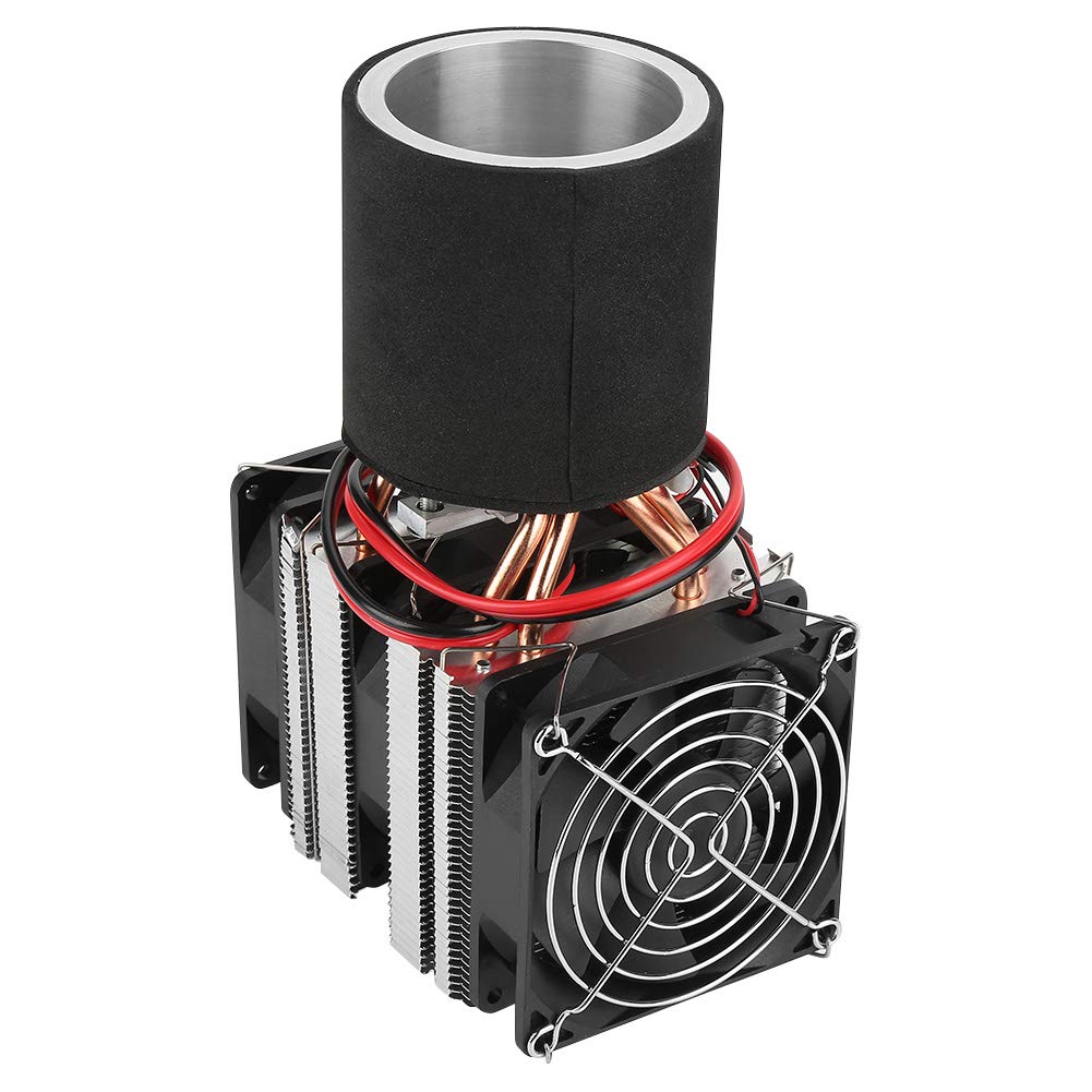 12V DC Semiconductor Refrigerator Cooling System Kit - DIY Electronic Cooler for Car, Office, Camping & Home Use