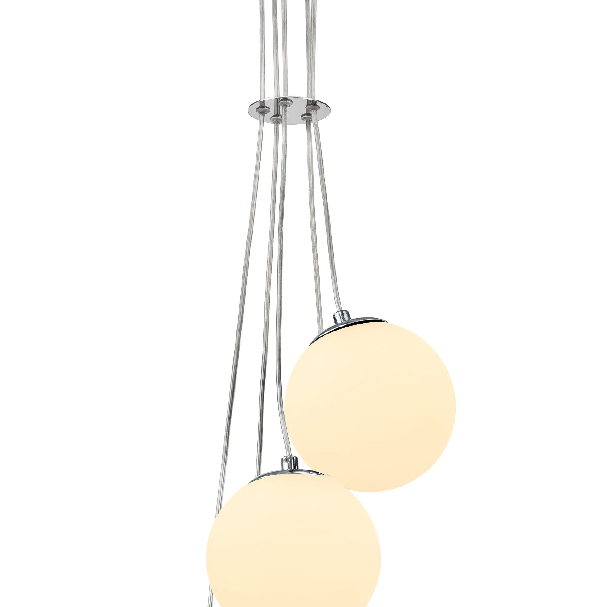 Modern Austin 5-Light Cluster Pendant with G9 Base - Elegant Ceiling Lighting for Dining Room, Kitchen Island, or Entryway