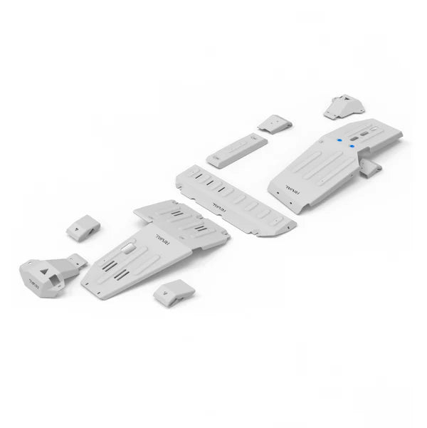 RIVAL 4X4 Aluminum 6-Piece Skid Plate System for 2023+ Ineos Grenadier & Quartermaster - Heavy Duty Off-Road Protection for Rock Crawling & Overland Adventures