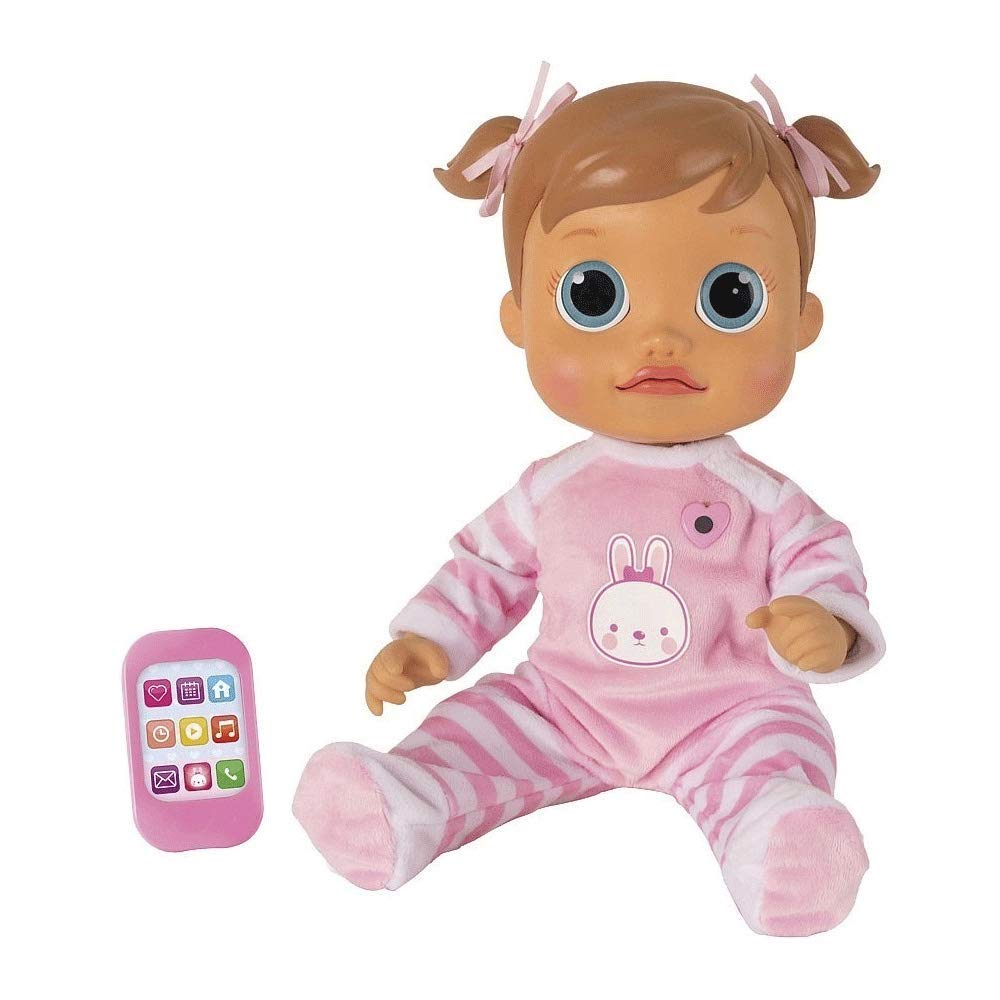 IMC Toys Peke Baby Emma Interactive Doll (95212) – Hug, Sing & Play with Realistic Baby Doll for Kids Ages 3+ | Perfect Gift for Birthday & Pretend Play