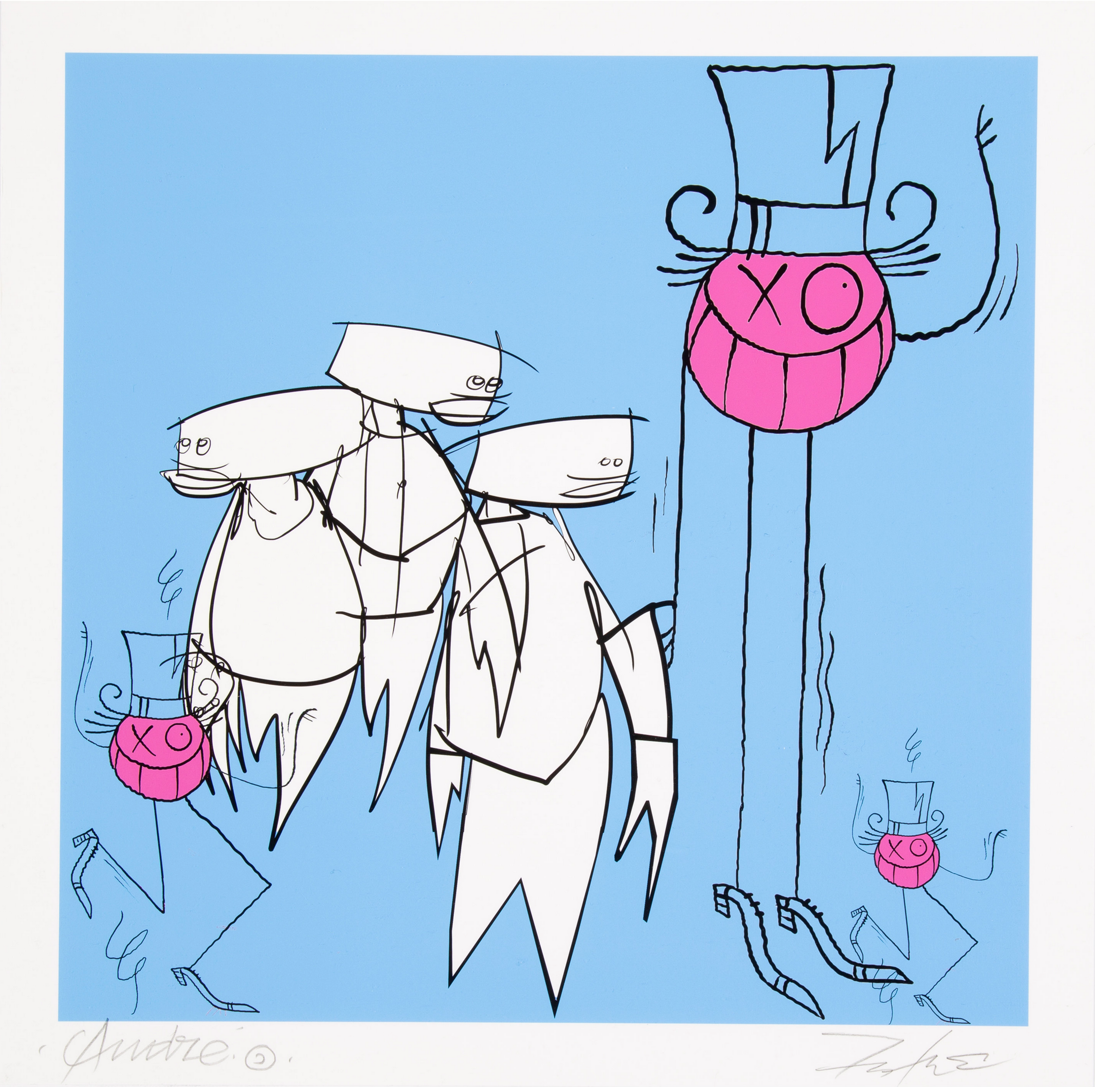 André Saraiva 2000 X Entre Nous Art Print - Limited Edition 2018 - Perfect for Home Decor, Office Wall Art & Gift Ideas
