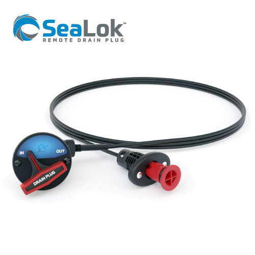 SeaLock Remote Drain Plug - Easy Boat Drainage System for Pontoon & Fishing Boats | Perfect for Marine & Outdoor Water Activities