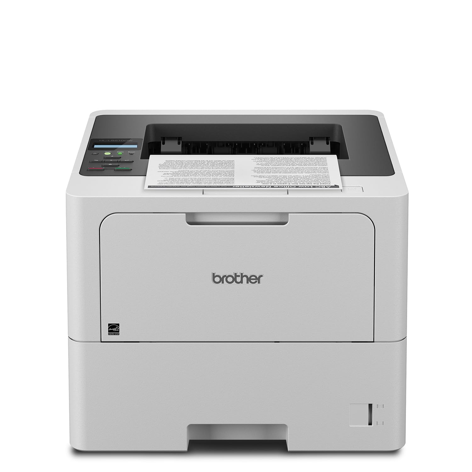 Brother HL-L6210DW Wireless Monochrome Laser Printer for Office | High-Speed Duplex Printing, Large 500-Sheet Paper Capacity | Ideal for Small Business & Home Office Document Printing