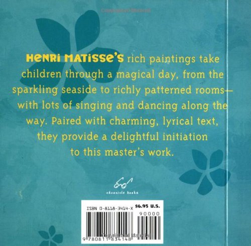 Matisse Mini Masters Book - A Magical Day with Matisse | Art Book for Kids, Toddler Learning & Nursery Decor | Perfect for Storytime, Preschool Education & Baby Shower Gifts