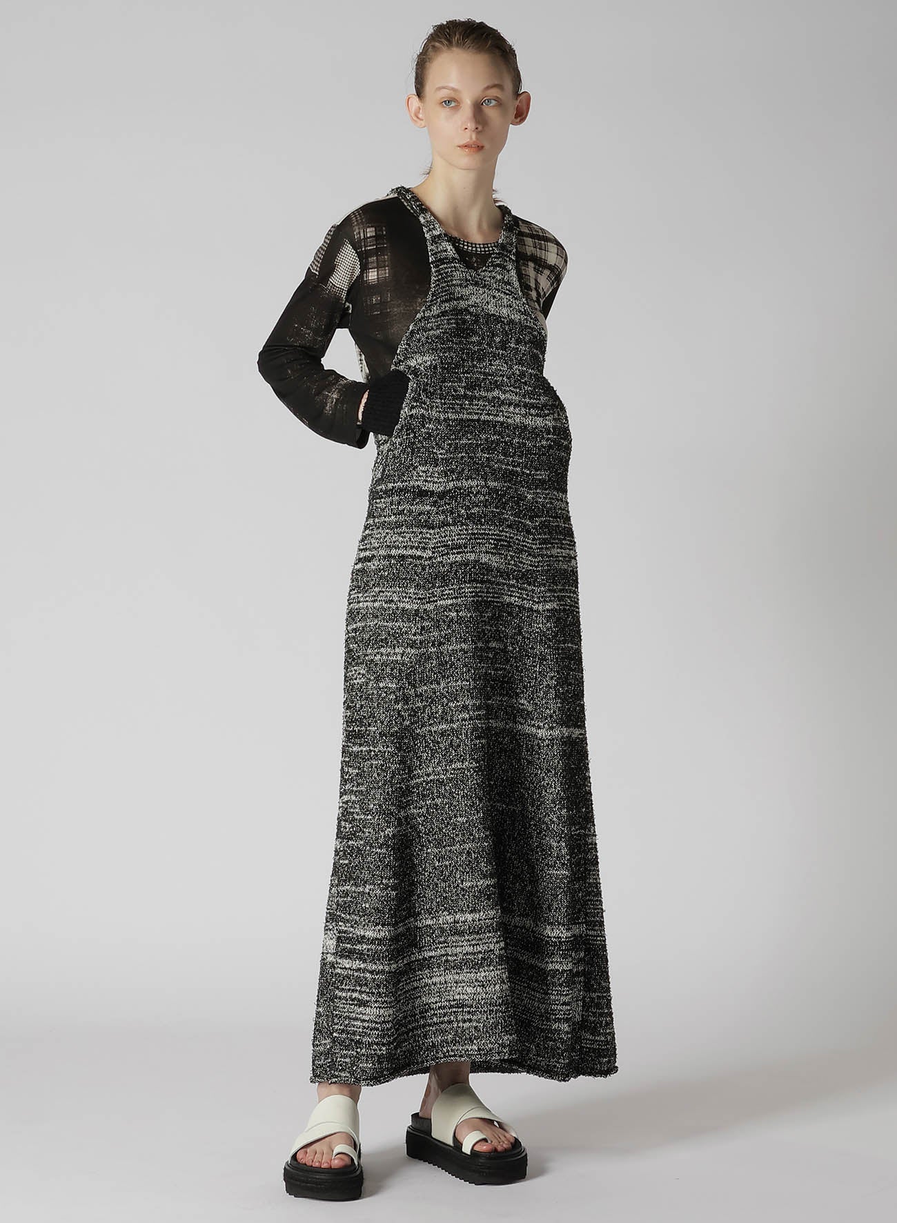Stylish Curly Yarn Sleeveless Dress with Side Pockets - Perfect for Summer Outfits, Beach Vacations & Casual Wear