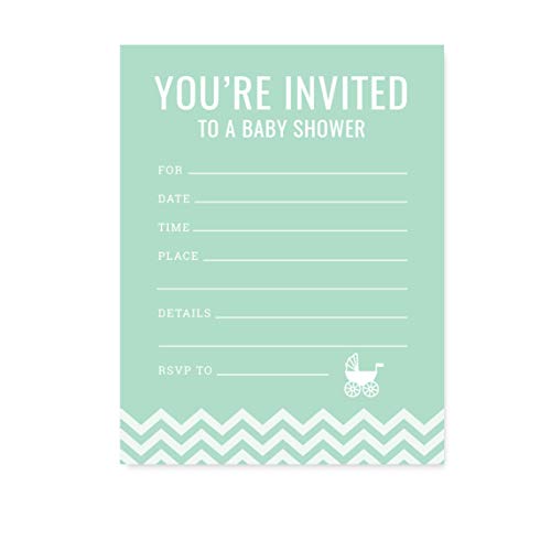 Invitations Baby Blank