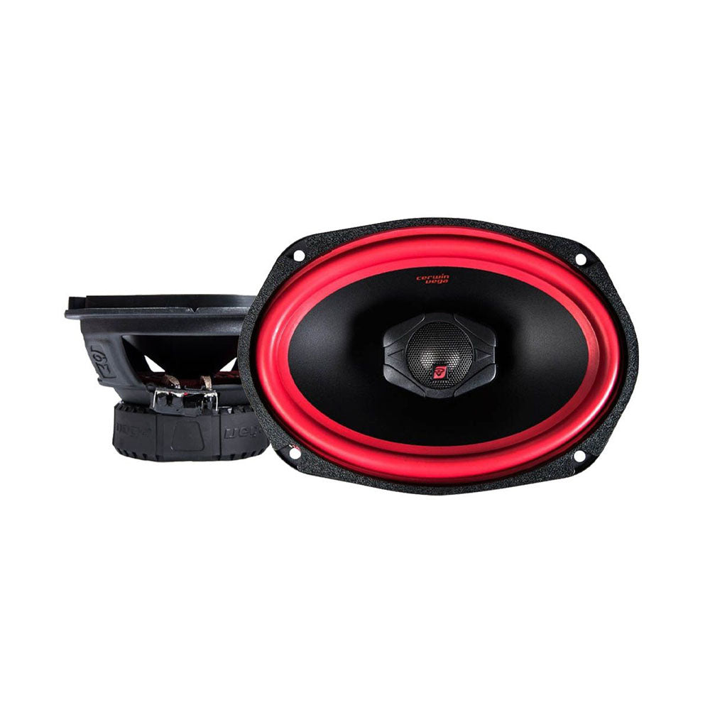 Cerwin Vega V469 400W 6x9 Inch 2-Way Coaxial Car Speakers with Titanium Tweeters - Refurbished - Premium Sound for Cars, Trucks & SUVs - Perfect for Upgrading Factory Audio Systems