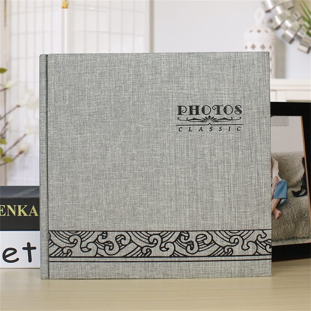 CNCDNALK 6-Inch Photo Album - 200 Pages Scrapbook for Baby, Family & Wedding Memories | Acid-Free Slip-In Pocket Pages | Perfect for Photo Preservation & Creative Scrapbooking (Color: C, Size: 6x6 Inch) | Great for Gift Giving, Home Decor & Memory Keeping