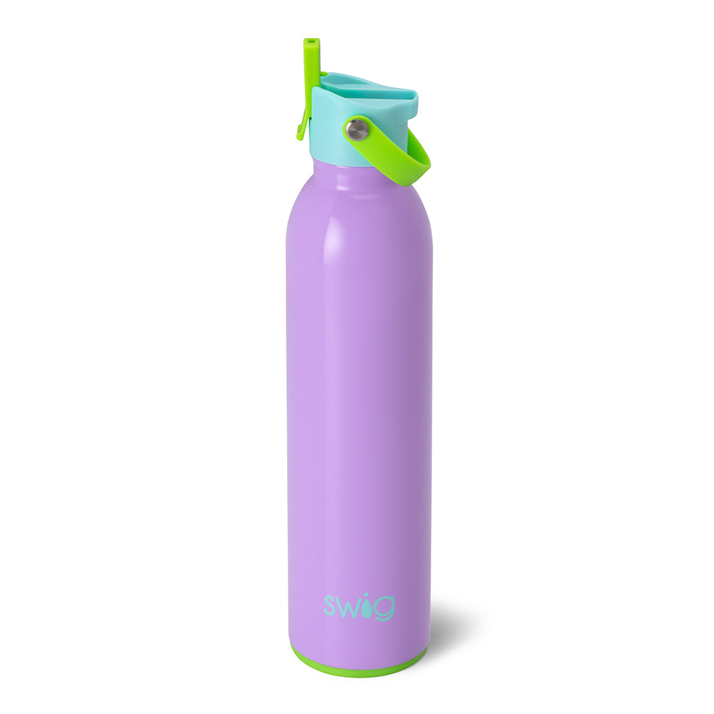 26oz Ultra Violet Flip & Sip Water Bottle - Leakproof BPA-Free Stainless Steel Insulated Tumbler for Gym, Office & Outdoor Activities
