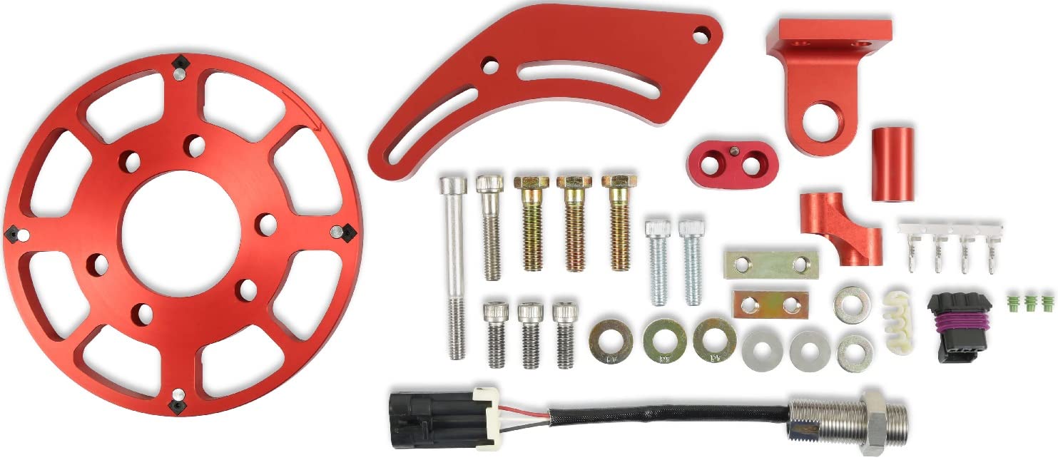 MSD Crank Trigger Kit - Red Flying Magnet Hall Effect 6.562