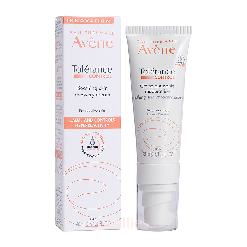 Avene Tolerance Control Soothing Skin Recovery Cream 40ml - Sensitive Skin Moisturizer for Face & Body - Perfect for Post-Procedure Care & Daily Hydration