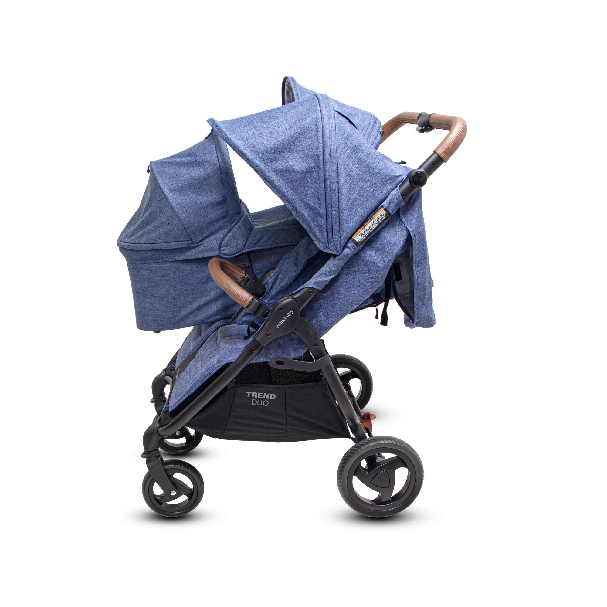 Valco Baby Trend Duo Bassinet - Portable Infant Crib for Newborns & Babies | Lightweight, Compact & Safe Sleeping Solution for Home, Travel & Nursery Use