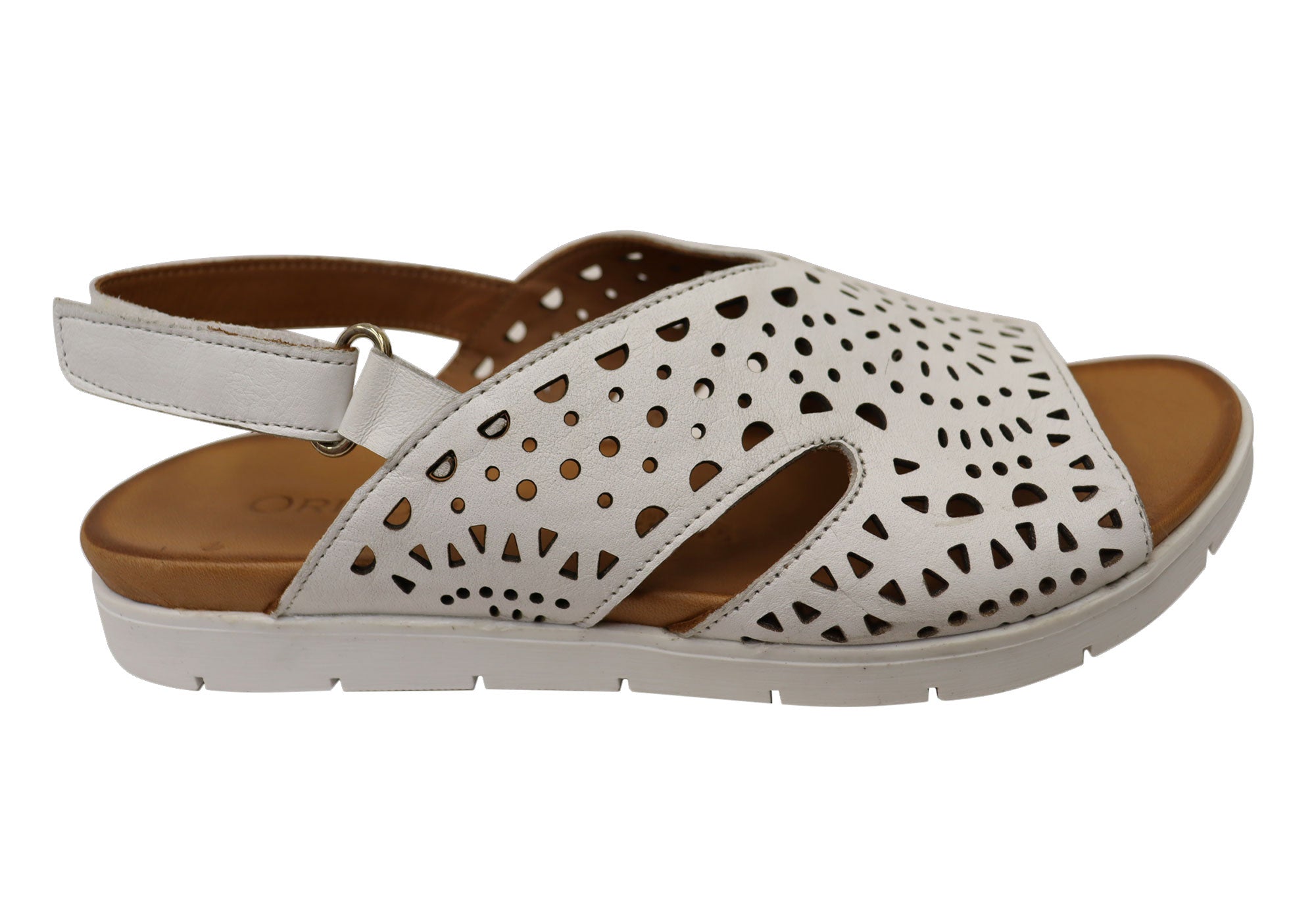 Orizonte Arkia Women's Comfortable European Leather Sandals - Stylish & Supportive for Walking, Travel & Summer Outfits