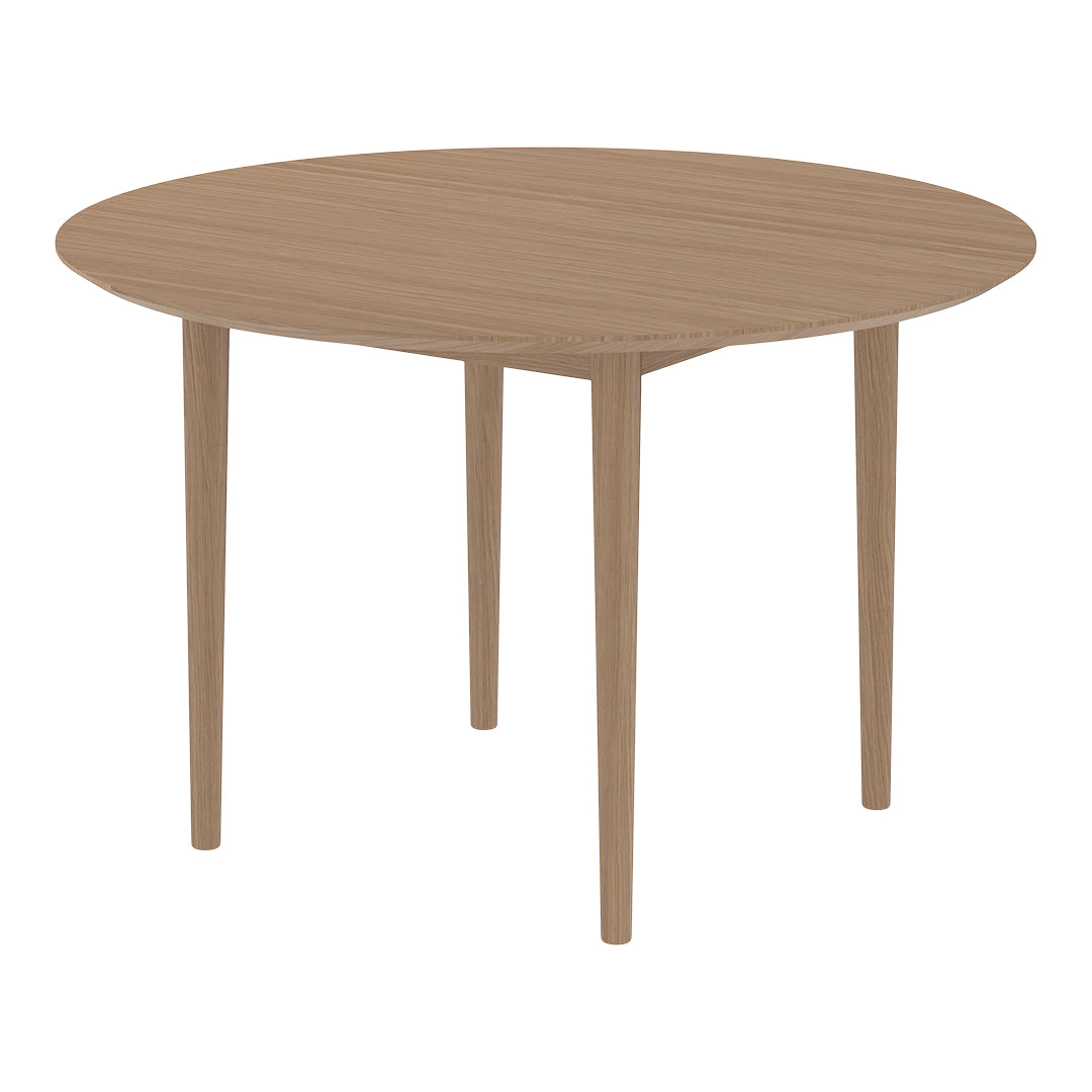 Expandable Dining Table BPS119 - Extendable Wooden Table for 6-10 People, Perfect for Family Gatherings & Dinner Parties
