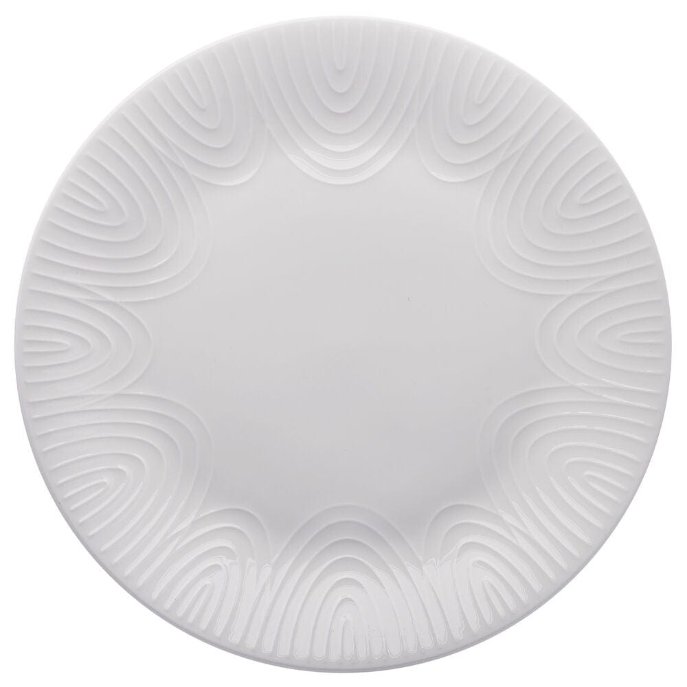 40-Piece Catalina Dinnerware Set - Service for 8 - Elegant Porcelain Plates, Bowls & Mugs - Perfect for Family Dinners, Entertaining Guests & Holiday Gatherings