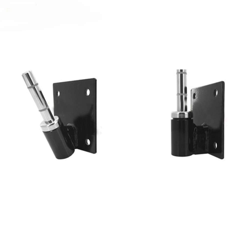 Happyyami Heavy Duty Aluminum Alloy Flag Pole Wall Mount Bracket - Adjustable Outdoor Flag Holder for House, Garden & Commercial Use