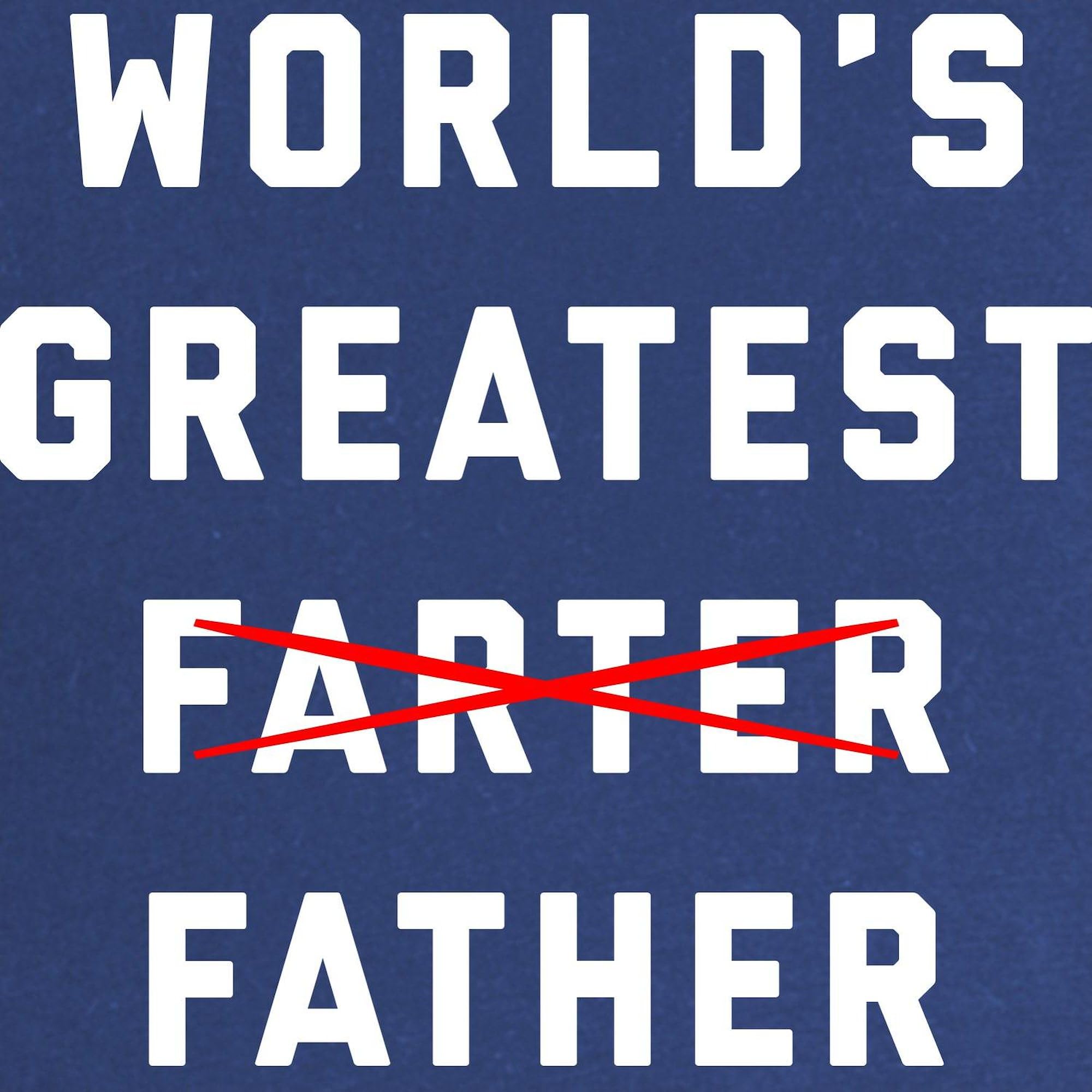 World's Greatest Farter Maternity T-Shirt for Women - Funny Pregnancy Dark Tee with Ruched Sides | Perfect Maternity Gift for Expecting Moms & Baby Showers