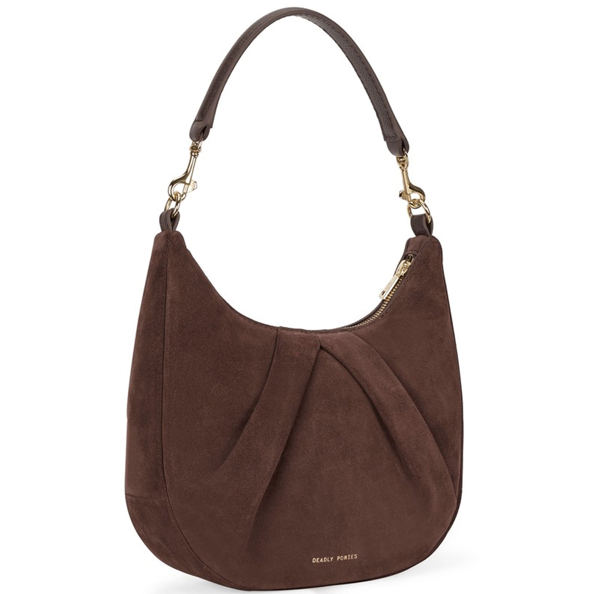 Mr Sling Mini Suede Crossbody Bag in Burnt Toast Color - Stylish & Compact Purse for Women, Perfect for Everyday Use, Travel, and Casual Outings