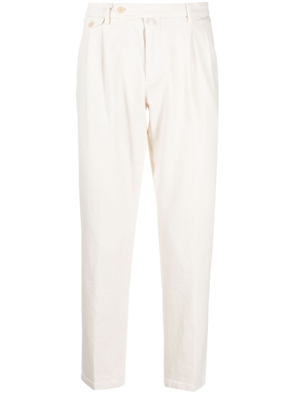 Briglia Women's Beige Trousers - Comfortable High-Waisted Casual Pants for Work & Everyday Wear | Office, Travel & Weekend Outfits