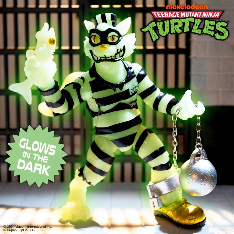 Glow in The Dark Teenage Mutant Ninja Turtles Action Figure - ULTIMATES! Collectible Toy for Kids & Adults - Perfect for Night Play, Display & TMNT Fans Collection