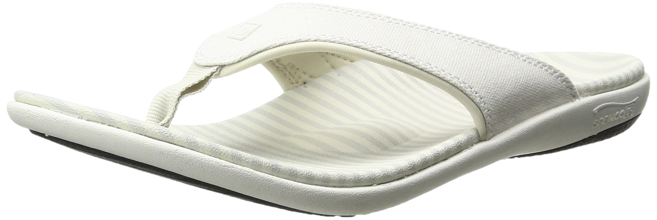 Spencos Women's Yumi Candy Stripe Comfort Sandals - Lightweight & Supportive for Walking, Travel, and Summer Outfits