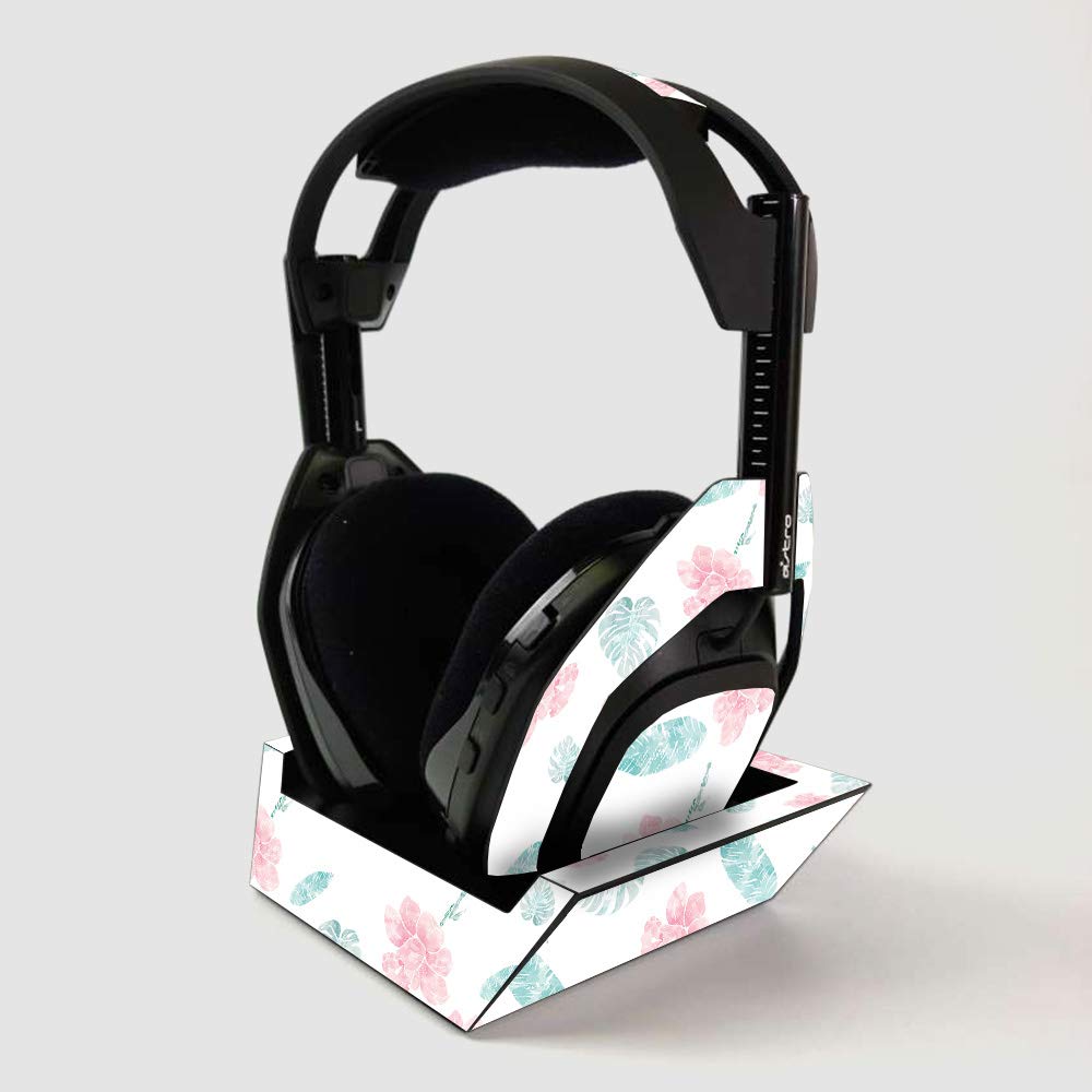 ASTRO Gaming A50 Wireless Headphone & Base Station Vinyl Skin Wrap - Paper Flowers Design | Protective Durable Decal Cover | Easy to Apply | Made in USA | Perfect for Gaming Setup & Personalization