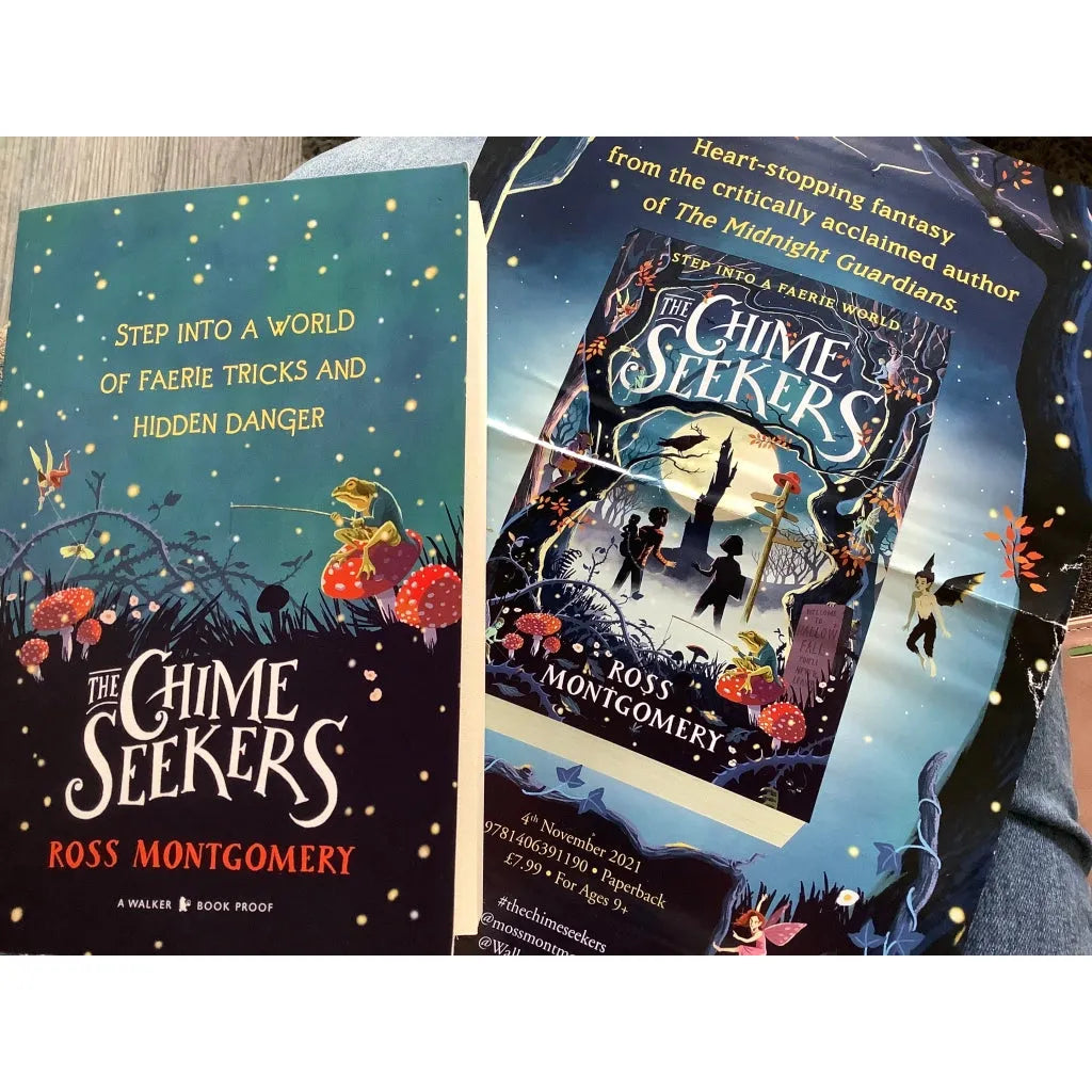 The Chime Seekers by Ross Montgomery - Fantasy Adventure Book for Kids & Teens - Perfect for Bedtime Reading & Classroom Libraries