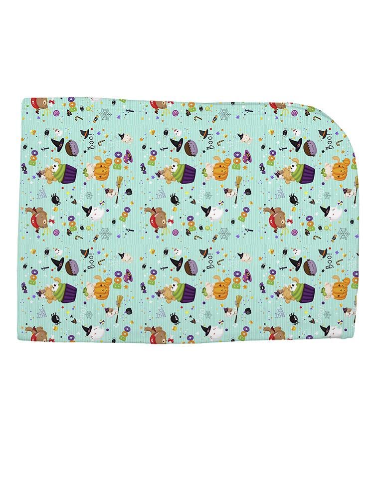 Smartprints Halloween Pet Blanket - Cozy Flannel Throw for Dogs & Cats - Perfect for Halloween Decor, Pet Costume Photo Shoots, and Cuddling on Cold Nights