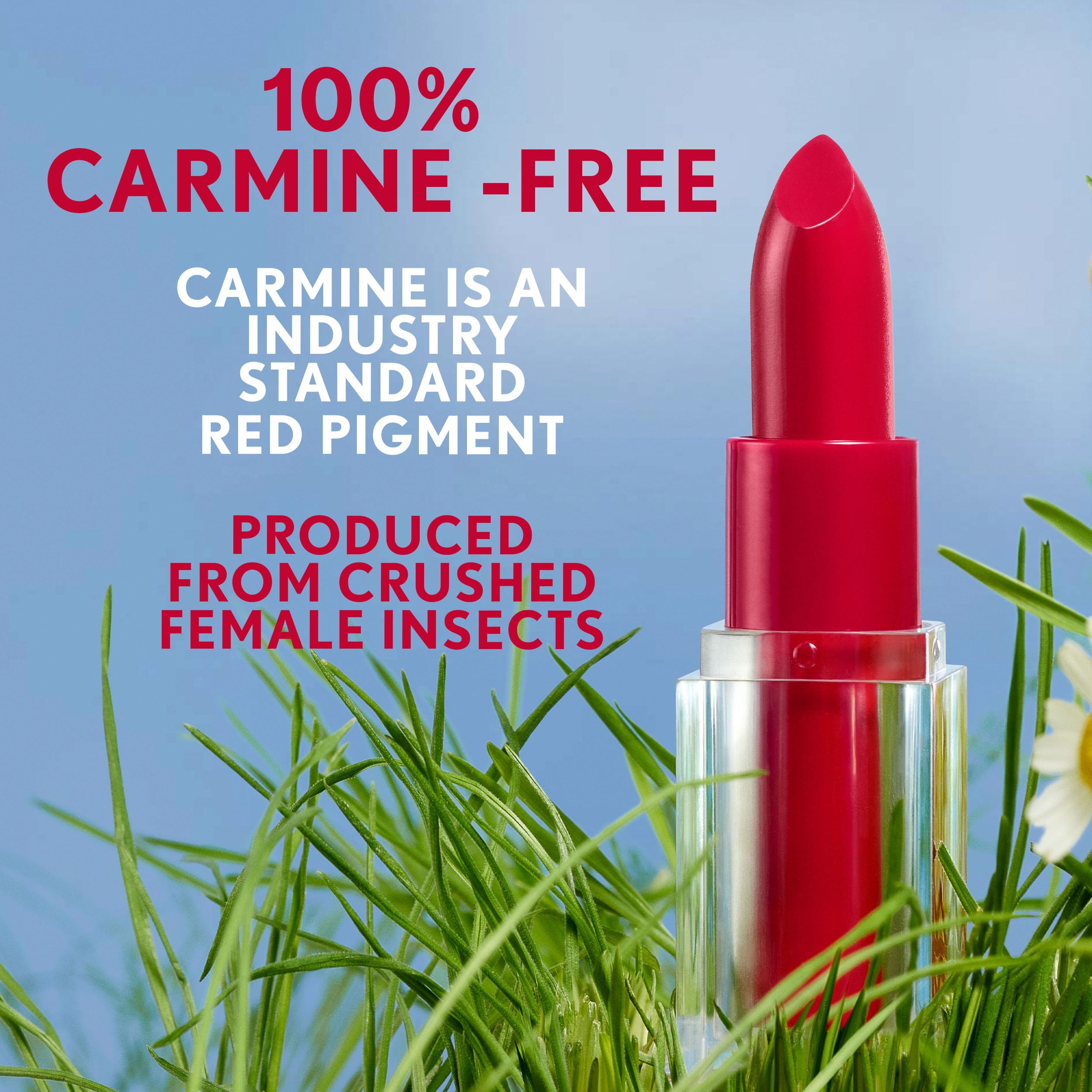 COVERGIRL Clean Lip Color - Moisturizing Satin Finish with Squalane, Avocado & Aloe - Carmine-Free, Non-Drying Lipstick (0.12oz) - Perfect for Daily Wear & Special Occasions