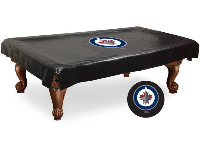 Holland Bar Stool Co. NHL Licensed Pool Table Covers - Waterproof & Durable Billiard Table Protector for Game Room & Man Cave Decor