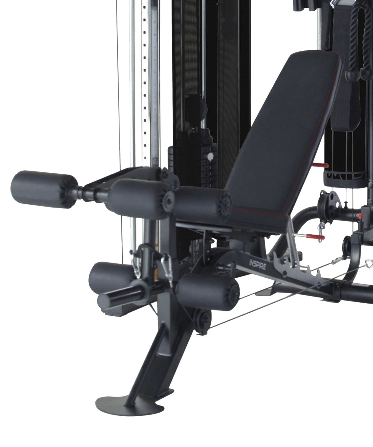 Leg Extension Machine Attachment for Home Gym - Adjustable Leg Curl & Extension Bench for Strength Training - Perfect for Leg Workouts & Muscle Building at Home