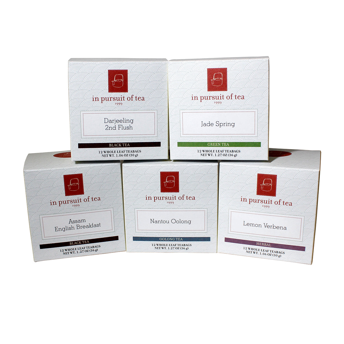 Premium Tea Bag Retail Boxes - Case of 6 (Wholesale Bulk Packaging) | Perfect for Tea Shops, Cafes & Gift Packaging