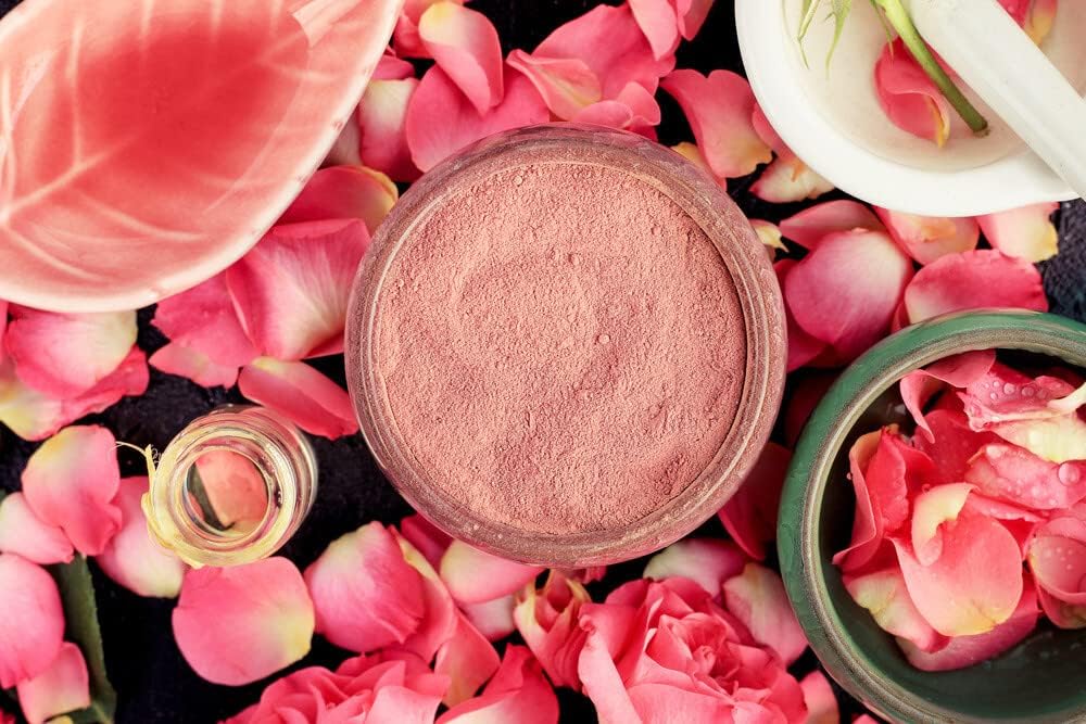 Organic Rose Petal Powder & Beetroot Powder Combo - Pure Natural Herbal Supplement for Skin, Hair Growth & Lips Care | Dark Circle & Pimple Treatment | Perfect for Smoothies, Juices & DIY Beauty Recipes